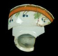Example of a ceramic cup sherd with minimal use of cobalt blue.